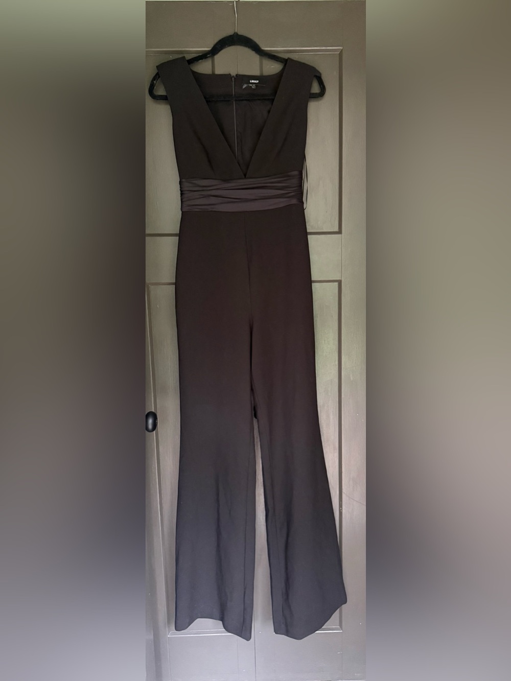 Women's Likely Black Wide-Leg Pants - Picture 1 of 4